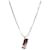 Dior Collana Red Trotter Silver Rosso  - vista 1