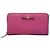 Gucci Cartera larga de cuero para mujer Sima Rosa