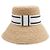 Miu Miu Bucket Hat aus gewebtem Raffia-Stoff Season - Ansicht 4