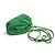 Bottega Veneta Mini Pouch in Pelle e Bouclé - Borsa a Tracolla Verde - vista 4