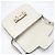 Horsebit 1955 Gucci Borsa a Spalla Gold Horsebit Medium Bianco - vista 8