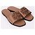 Tory Burch Sandalo Ines da donna marrone non utilizzato - vista 4