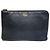 Gucci Clutch Pouch GG Marmont in pelle strutturata texturizzata nera Nero