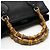 Gucci Borsa Tote Diana in pelle nera con manico in bambù Nero - vista 6