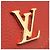 Louis Vuitton Cartera Mini Lockme Roja - vista 7