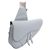 Dior Borsa a tracolla saddle in pelle di vitello granulata Blu - vista 2
