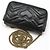 Gucci Borsa a tracolla Super Mini GG Marmont trapuntata nera Nero - vista 4