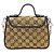 Gucci Borsa Tote Mini Marmont in tela con manico e tracolla Giallo - vista 3