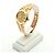 Rolex Datejust Goldene Damenuhr mit Originaldiamanten - Ansicht 4