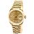 Rolex Datejust Goldene Damenuhr mit Originaldiamanten - Ansicht 8