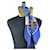 Hermès Sciarpa in seta blu primavera  - vista 1