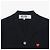 Comme Des Garcons Cardigan PLAY con Patch Cuore Rosso di Lana da Uomo Nero - vista 6