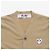 Comme Des Garcons Cardigan Play White Heart Patch Wool Herren Cardigan Orange - Ansicht 6