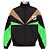 Gucci Giacca in nylon con zip stamp Nero