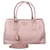 Prada Borsa a Spalla Saffiano Beige Chiaro Medium Marrone
