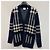 Burberry Cardigan oversize in lana e cashmere a quadri Multicolore - vista 4