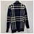 Burberry Cardigan oversize in lana e cashmere a quadri Multicolore - vista 7