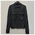 Louis Vuitton Giacca in maglia con tasca con zip e ricami Argento - vista 4