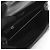 Saint Laurent Borsa a tracolla Loulou Toy in pelle nera con monogramma argento Nero - vista 11