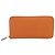 Hermès Cartera Larga con Cremallera Silky Brown Castaño
