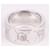 Gucci GG Pattern Ghost Ring Size Silver Silvery  - view 5