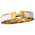 Hermès Bracelet Clickashu Or Blanc PM  - vue 1