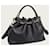 Bucket Louis Vuitton Borsa a tracolla a secchiello Monogram Empreinte nera Nero  - vista 3