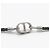 Dior Black Silver CD Icon Braided Leather Double Strap Bracelet - view 7