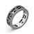 Gucci Quadratischer Cube-Ring Silber Mehrfarben  - Ansicht 5