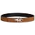 Hermès Good Luck Belt Buckle Gold Reversible Double-Sided Leather Strap Multiple colors - view 5