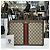 Gucci Clutch Ophidia GG Supreme Castaño - vista 3