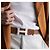 Hermès Constanse Belt Buckle Gold Reversible Leather Strap Brown - view 5
