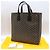 Borsa Tote in tela Goyardine nera Voltaire Nero - vista 2