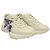 Gucci Lyton Sneaker aus Leder mit Lemon Lettering Logo Weiß