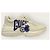 Gucci Lyton Sneaker aus Leder mit Lemon Lettering Logo Weiß - Ansicht 2