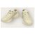 Gucci Lyton Sneaker aus Leder mit Lemon Lettering Logo Weiß - Ansicht 4