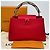 Louis Vuitton Borsa Capucines MM Rossa Rosso - vista 2