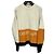 Off White Mehrfarbiger Strick aus Wolle mit Block-Logo Weiß