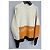 Off White Mehrfarbiger Strick aus Wolle mit Block-Logo Weiß - Ansicht 3