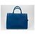 Borsa a Spalla Fendi Tuchure Petit Blu - vista 2