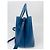 Borsa a Spalla Fendi Tuchure Petit Blu - vista 3