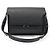 Marni Borsa a tracolla Trunk Medium in Saffiano nero con finiture dorate