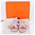 Hermès Oran Damen Hausschuhe Hellrosa Pink - Ansicht 9