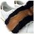 Louis Vuitton Sneakers basse Frontline in shearling e pelliccia di visone da donna Bianco Marrone - vista 12
