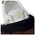 Louis Vuitton Sneakers basse Frontline in shearling e pelliccia di visone da donna Bianco Marrone - vista 13
