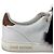Louis Vuitton Sneakers basse Frontline in shearling e pelliccia di visone da donna Bianco Marrone - vista 14