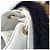Louis Vuitton Sneakers basse Frontline in shearling e pelliccia di visone da donna Bianco Marrone - vista 15