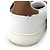 Louis Vuitton Sneakers basse Frontline in shearling e pelliccia di visone da donna Bianco Marrone - vista 16