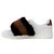 Louis Vuitton Sneakers basse Frontline in shearling e pelliccia di visone da donna Bianco Marrone - vista 4