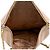 Miu Miu Borsa a tracolla in pelle morbida con catena logo da donna Cammeo Beige Arancione - vista 10